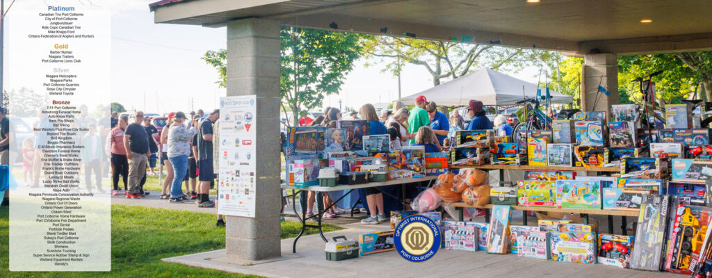 Sponsors of the Port Colborne 2026 Kids Fishing Derby.
